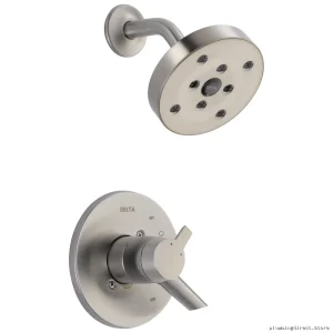 Stainless Steel H2Okinetic Shower Trim - Compel Monitor 17 Series T17261 Delta