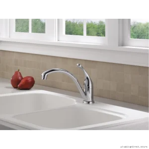 Collins Stainless Steel Kitchen Faucet - Delta Series 141-SS-DST