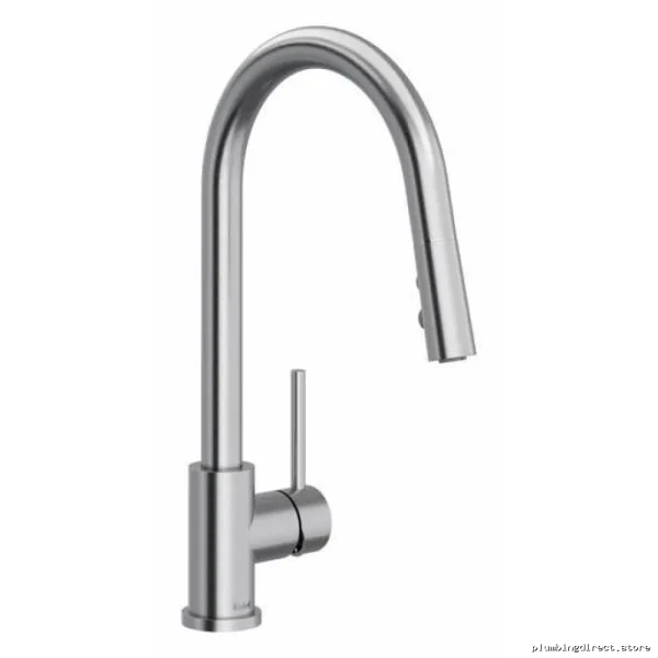 Joli Stainless Steel Kitchen Faucet with Pull-Down Spray - Modern Design for Efficient Cleaning