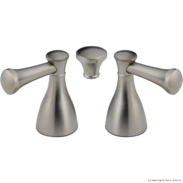 Stainless Steel Lockwood Lever Handles Pair - Delta H240SS Small Metal