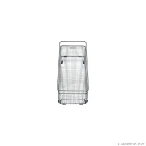 Durable Stainless Steel Mesh Basket - Blanco