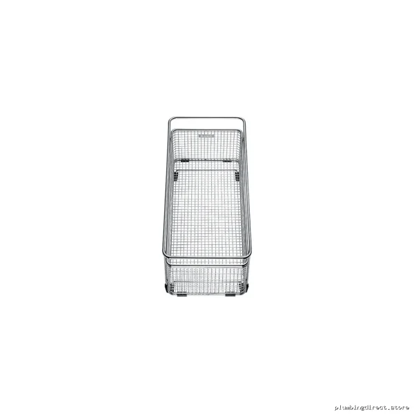 Durable Stainless Steel Mesh Basket - Blanco