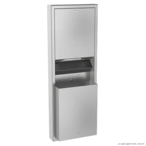 Stainless Steel Paper Towel Dispenser with Built-in Waste Bin Combo - RODX602 Franke