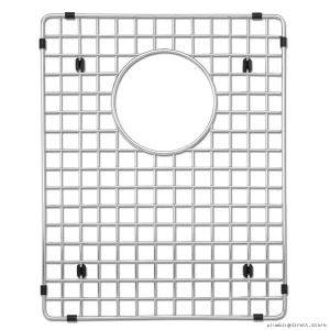 Stainless Steel Sink Drain Grid by Quatrus - Blanco 406349