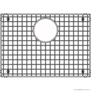 Precis Stainless Steel Sink Grate - Blanco Model 401805
