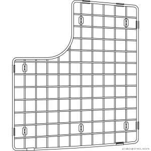 Stainless Steel Sink Grid - Durable Blanco Finish | Performa 406448