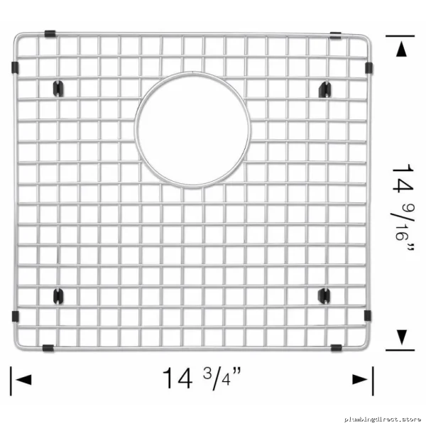 Stainless Steel Sink Grid - Quatrus Bar Sink Compatible (Models 401245/401515) | Blanco