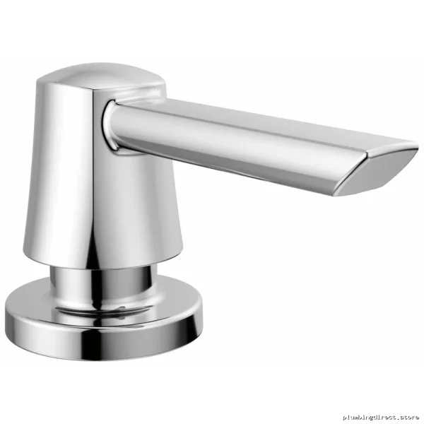 Stainless Steel Soap Dispenser Bathroom/Kitchen Lumicoat Chrome Finish Durable Modern Design Monrovia