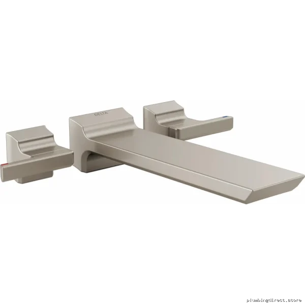 Delta T5799-SS-PR-WL Wall Mount Tub Filler Trim Kit - Stainless Steel with Lumicoat Finish - Image 2
