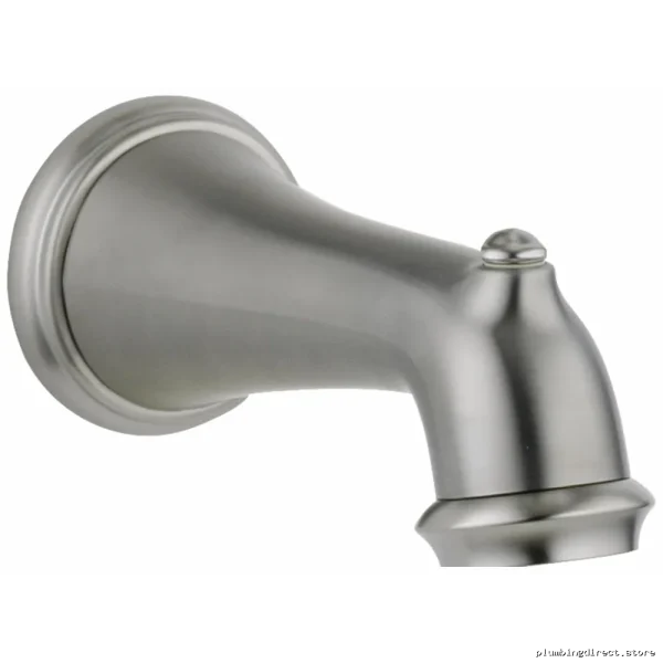 Delta RP43028SS Tub Spout No Diverter Valve - Durable Stainless Steel for Bathtubs