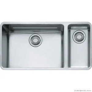 Stainless Steel Undermount Sink 1.5-Bowl Kitchen Sink Professional Grade Franke KBX160
