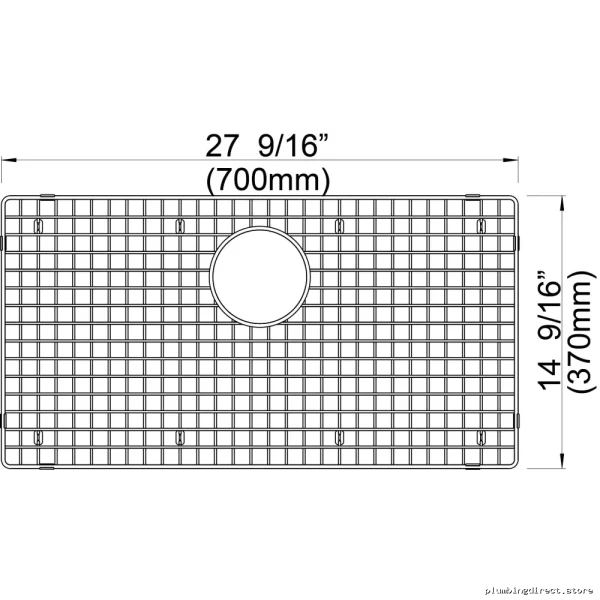 Stainless Steel Kitchen Sink Drain Board Grid – Blanco Organizing Tray - Image 2