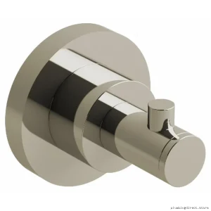 Star-Shaped Polished Nickel Robe Hook for Bathroom - RIOBEL