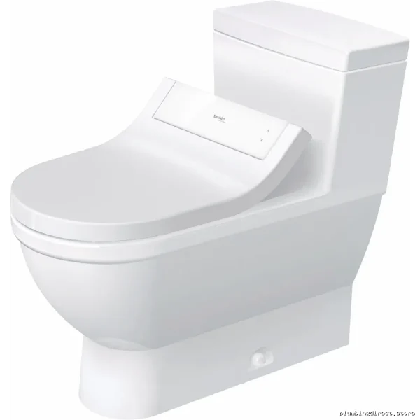 Starck Elongated One-Piece Toilet - SensoWash Compatible | White Duravit