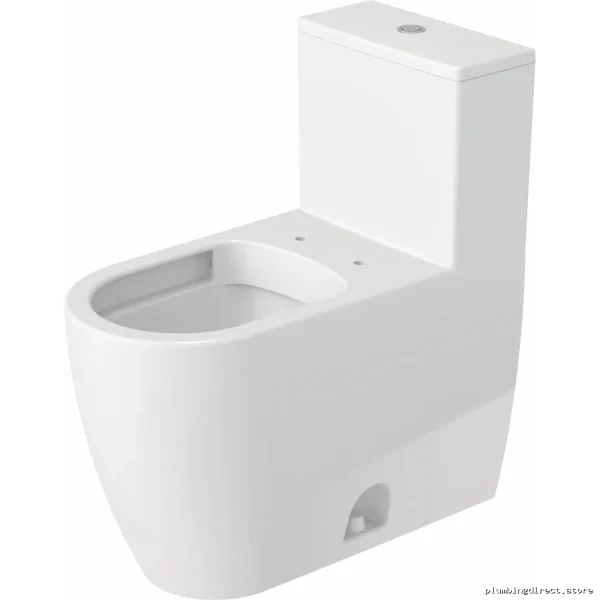 ME by Starck Comfort Height One-Piece Dual Flush Toilet w/Seat - White Duravit Model