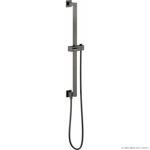 Brizo Luxe Steel Euro Square Slide Bar Shower Hose 74799-SL