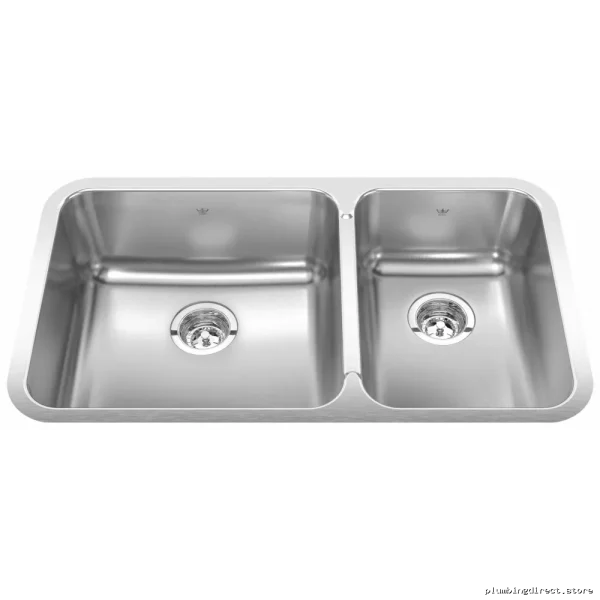 Steel Queen 32 Inch 1.5 Gallon Stainless Steel Undermount Sink - Kindred Bowl