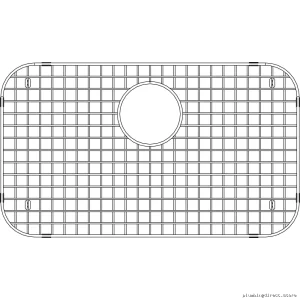 Durable Stainless Steel Kitchen Sink Organizer - Stellar Model #Blanco