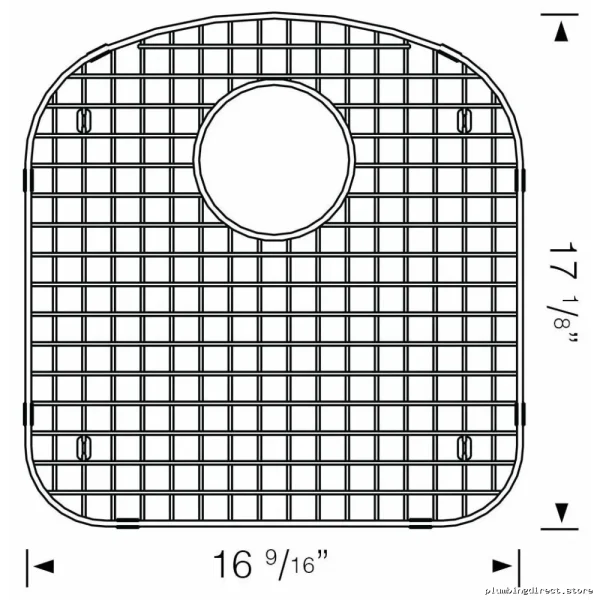 Stellar Premium Stainless Steel Sink Grate - Durable Design 406498 Blanco - Image 2
