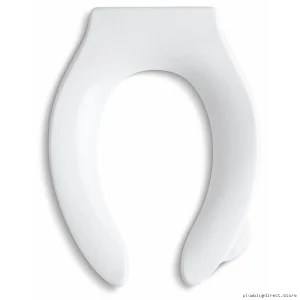 Stronghold Matte Black Elongated Toilet Seat 4731-C-7 for Kohler
