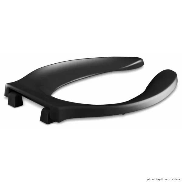 Stronghold Matte Black Elongated Toilet Seat 4731-C-7 for Kohler - Image 2