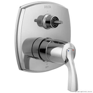 Stryke 14 Shower Trim with 3-Function Handleless Diverter - Chrome