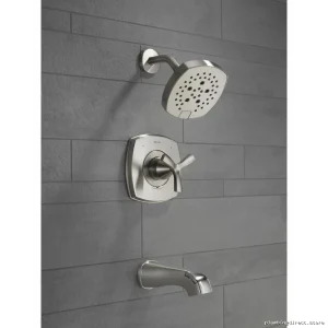 Stainless Steel Tub & Shower Trim - Stryke 14 Series Modern Design T144766