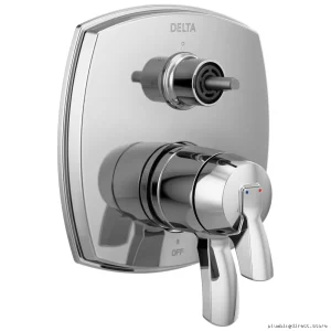 Stryke 17 Triple-Function Diverter Valve Trim (No Handle) - Chrome T27876-LHP Delta