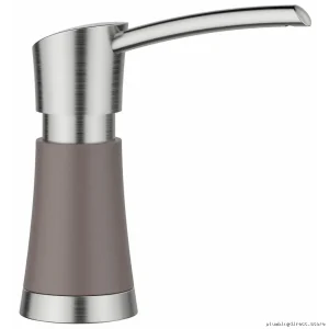 Artona Volcano Gray PVD Steel Soap Dispenser - Stylish Blanco 443038