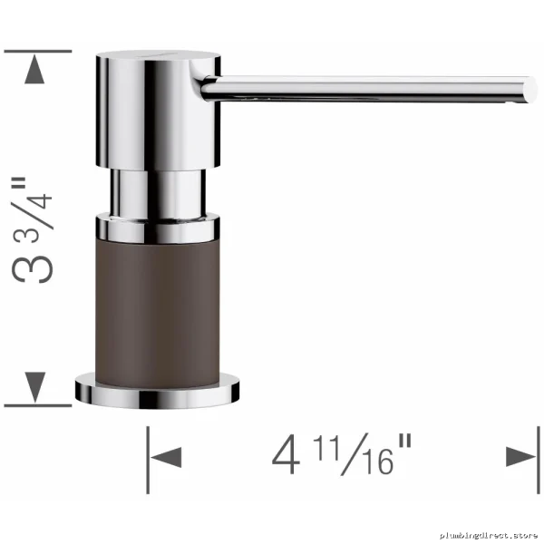 Blanco Lato Designer Chrome/Cafe Dispenser
