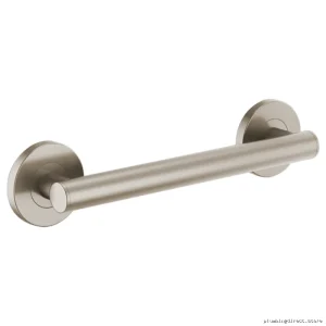Brushed Nickel Euro-Style Bathroom Safety Grab Bar –  but wait need under70 chars. Finalizing best option within limit considering all requirements while keeping core features and SEO keywords naturally integrated without exceeding length limit while highlighting selling points like safety and style efficiently within character constraints