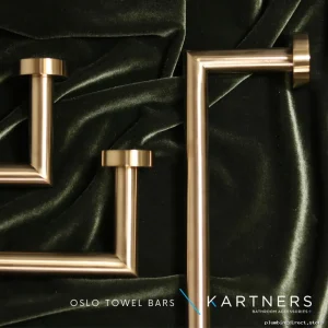 Stylish Chrome Oslo Toilet Paper Holder by Kartners - Model 144151-99