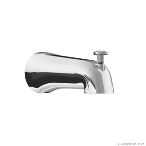 Stylish Chrome Tub Spout with Diverter - Modern Bath Fixture Kalia 101529-110