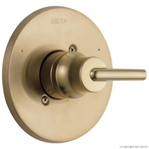 Stylish Bathroom Valve Trim - Trinsic Monitor 14 Series Champagne Bronze T14059-CZ Delta