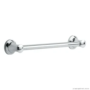 Stylish Transitions With This Functional Adasafe chrome grab bar design.