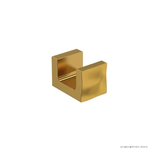 Luxury Bathrobe Hooks in Brushed Gold Finish