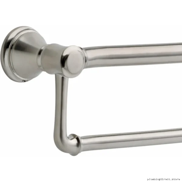 Stylish Stainless Steel Toilet Paper & Towel Holder Combo - Delta - Image 2