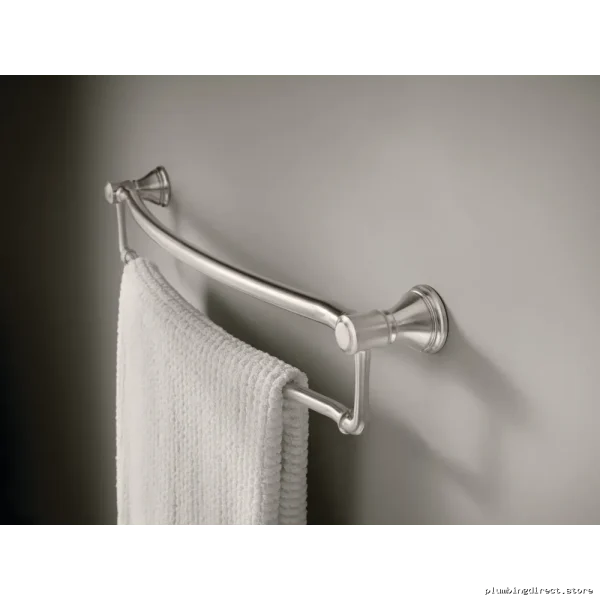 Stylish Stainless Steel Toilet Paper & Towel Holder Combo - Delta - Image 3