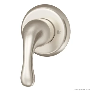 Symmons Satin Nickel 2-Way Diverter Valve & Trim for Shower Systems 66-2DIV-STN