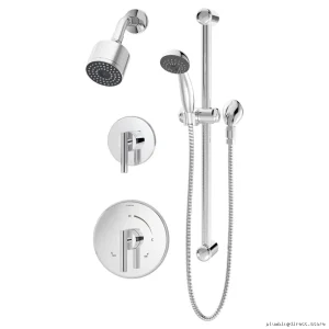 Symmons 3505-H321 Contemporary Chrome Shower Trim Kit