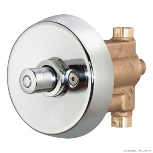 Symmons Polished Chrome Shower Valve with Metering Trim 4-420