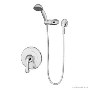 Symmons 6603-X Chrome Hand Shower System with Adjustable Flow Control