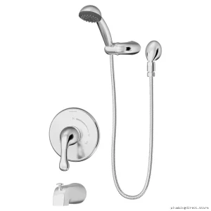 Symmons 6604-TRM Tub & Hand Shower Trim Kit in Chrome - Modern Design
