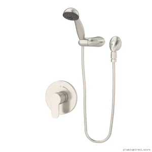 Symmons 6703-STN Identity Adjustable Handheld Shower with Modern Satin Nickel Finish