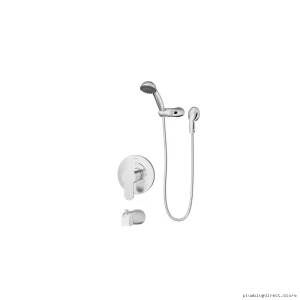 Symmons Chrome 6704 Identity Tub & Hand Shower Complete Set