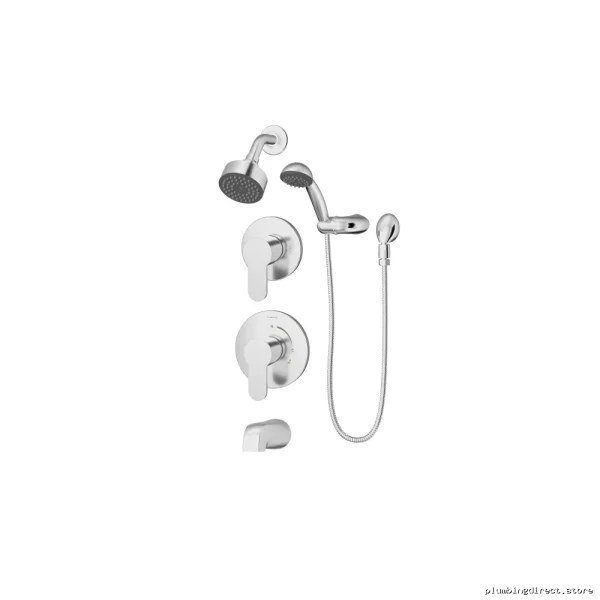Symmons Chrome 6706 Tub and Shower Faucet System