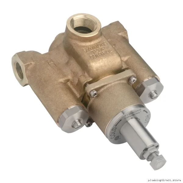 Symmons 7-200 Thermostatic Mixing Valve for Precise Temperature Control