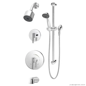 symmonschromebathtubeandshowertrimkitmodernfinish