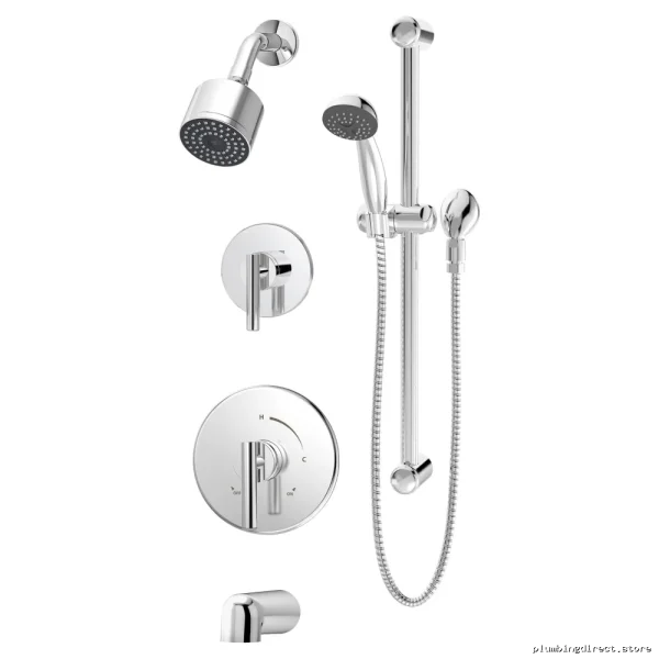 symmonschromebathtubeandshowertrimkitmodernfinish
