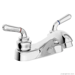 Symmons Chrome Centerset Bathroom Faucet with 1.5 GPM Flow SLC-9610